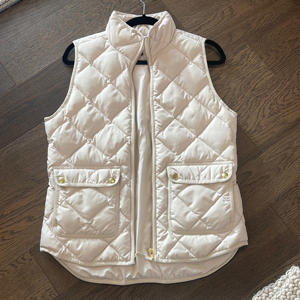 J. Crew Quilted Vest Size XS